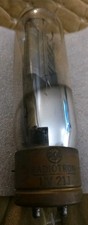 Raro tubo Rca base ottone