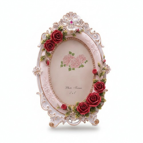Cornice ovale con cavalletto - con,
