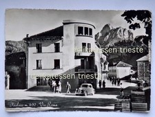 PAULARO Udine Via Roma animata auto car vecchia cartolina