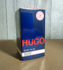 HUGO BOSS Dark Blue - Eau de Toilette Spray Naturale - 75ml EDT - Nuovo e Confezione Originale
