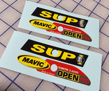 Set decalcomanie adesive adatte per cerchi ruota Mavic OPEN PRO SUP Maxtal S.6000