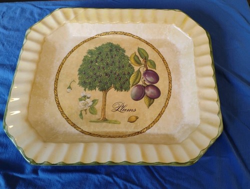 Ceramica due torri piatto - ceramica,