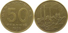 DDR 50 Pfennig 1950 A. (Bronzo
