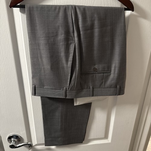 Pantalone lana grigio canali - pantalone,
