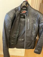 tuta moto donna Alpinestars 100% pelle colore nero taglia 46