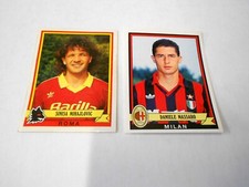 MIHAJLOVIC e MASSARO 2 figurine Calciatori panini 1992 - 93 Buono Almanacco