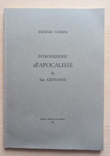 INTRODUZIONE ALL'APOCALISSE di SAN GIOVANNI - Eugenio Corsini -  1999  cas
