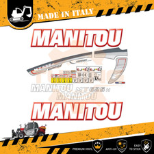 Decalcomania Adesivi Mezzi da Lavoro Manitou MT625 H comfort easy