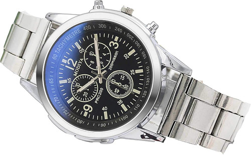 Orologio uomo acciaio - orologio, in