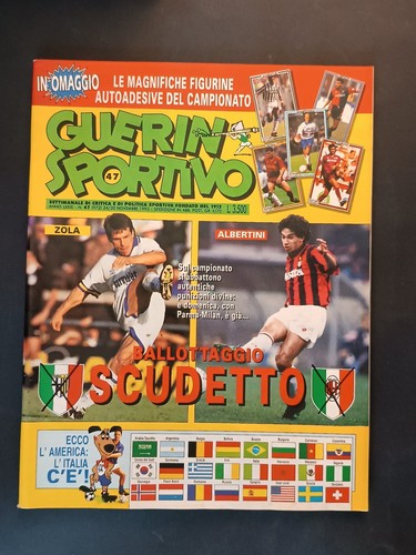 Rivista guerin sportivo 1993 - rivista, n