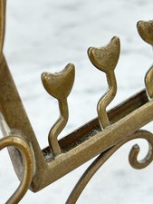 ANTICHE COPPIA DI CORNICI 1910 ART NOVEAU LIBERTY IN OTTONE BRASS FRAMES