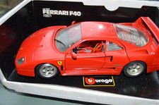 Burago 1987 Ferrari F40 - Red