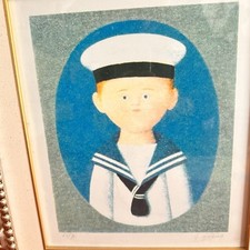 Litografia Antonio Bueno numerata e firmata (BERLINO, 1918 - FIRENZE, 1984)