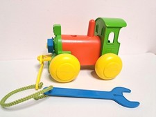 Tupperware Treno per neonato o bambino, giocattolo anni 80 per le capacità motorie del bambino.