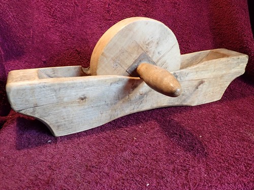 Antico mulino mortaio legno - mortaio, in