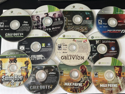 Xbox 360 games choose - xbox, games: