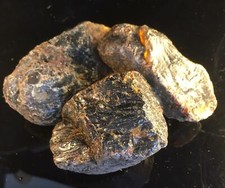 Sacchetto da 1 kg (1000 g) Ambra di Sumatra Glessite Naturale Blu Verde Fluorescente