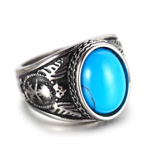 Anello vintage esercito aquila - anello,