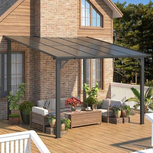 Wall mounted hardtop gazebo - hardtop,