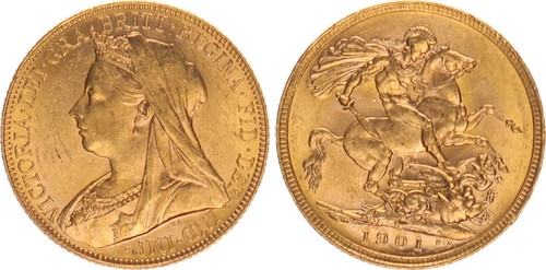 Gran bretagna libbra oro - 1,