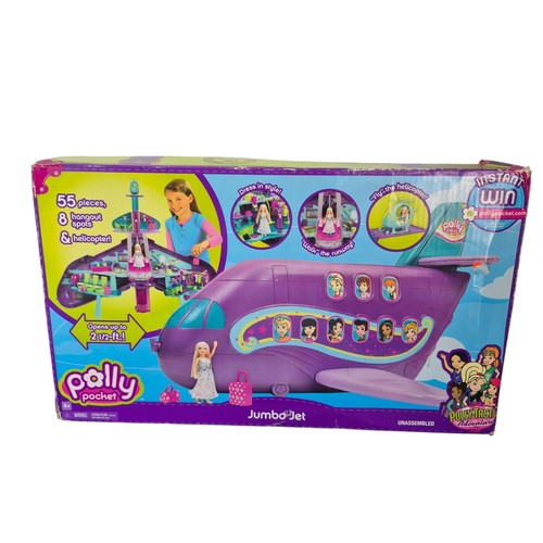 Playset polly pocket jumbo jet - polly,