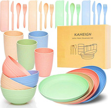 28Pz Stoviglie Di Plastica, 4
