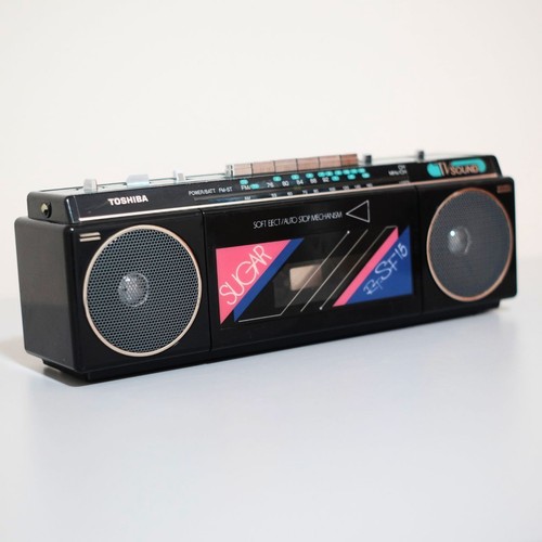 Toshiba sf15 boombox am - toshiba,