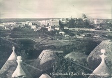 v247 cartolina locorotondo panorama con trulli provincia di bari