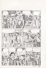 SERGIO ZANIBONI - Tavola originale  Texone n.4 "Piombo rovente" p.212