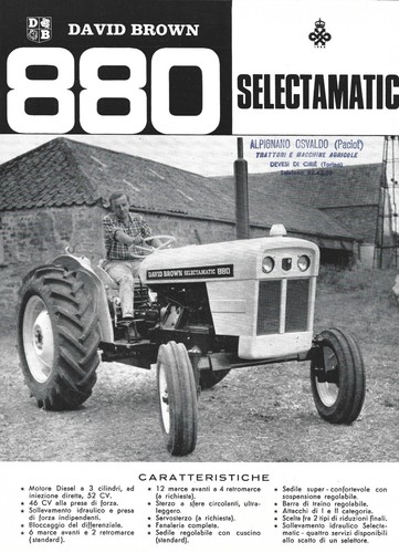 David brown 880 - -, selectamatic