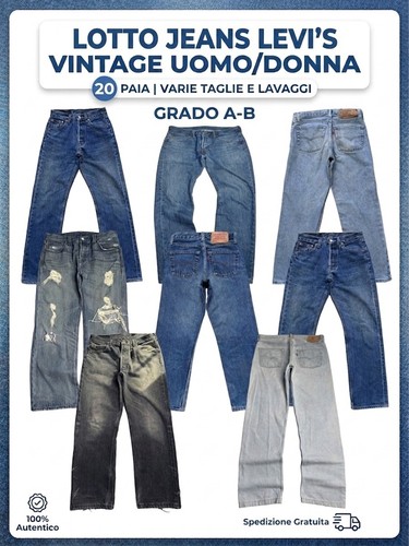 Box stock lotto - stock, jeans