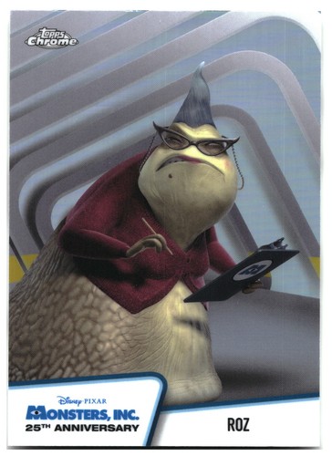 Roz topps chrome disney - chrome,