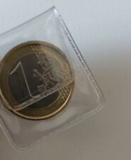 25 BUSTE BUSTINE PLASTICA PORTA PER MONETE 30x30  Max 24 mm di Ø TASCHE