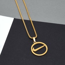 NUOVA COLLANA NIKE ORO METALLO