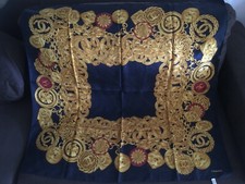 FOULARD VINTAGE CHANEL 100%