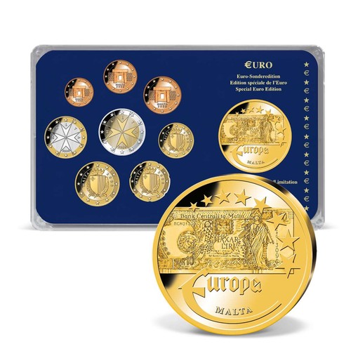 Medaglia malta centesimo - medaglia,