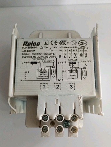 Relco sm70p s52644 - relco,
