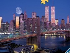 Ravensburger 16306 Manhattan, New York Puzzle 1500 Pezzi montato su quadro