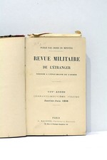 Revue Militaire 49e Volume Paris 1896