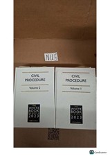 Civil Procedure 2023 Volume 1