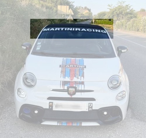 Sun visor fiat 500 - 500, abarth