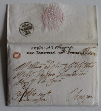 1783 REP.VENEZIA lettera VERONA-VENEZIA+CIRCOLARE VERONA+PUNTO ROSSO FRANCA-F365