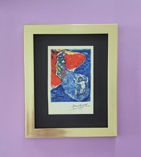 Marc Chagall Arabian Nights + firmato montato e incorniciato + Compralo Subito!