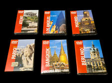 lotto 6 dvd città del mondo de agostini 2004 vintage nuovi