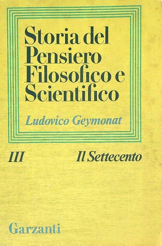 Storia del pensiero - del, filosofico
