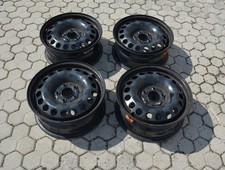 4 cerchi in acciaio Mercedes-Benz ET49 per Classe A e Classe B 6,5Jx16 + sensori