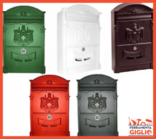 Cassetta Postale da Esterno Artistica per la Posta Vintage Antica Bianca A