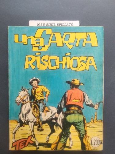 Tex una carta rischiosa - tex,