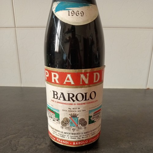 Bottiglia barolo prandi - bottiglia,