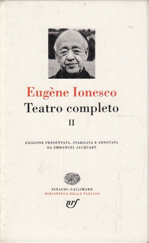 Eugène ionesco teatro - ionesco,
